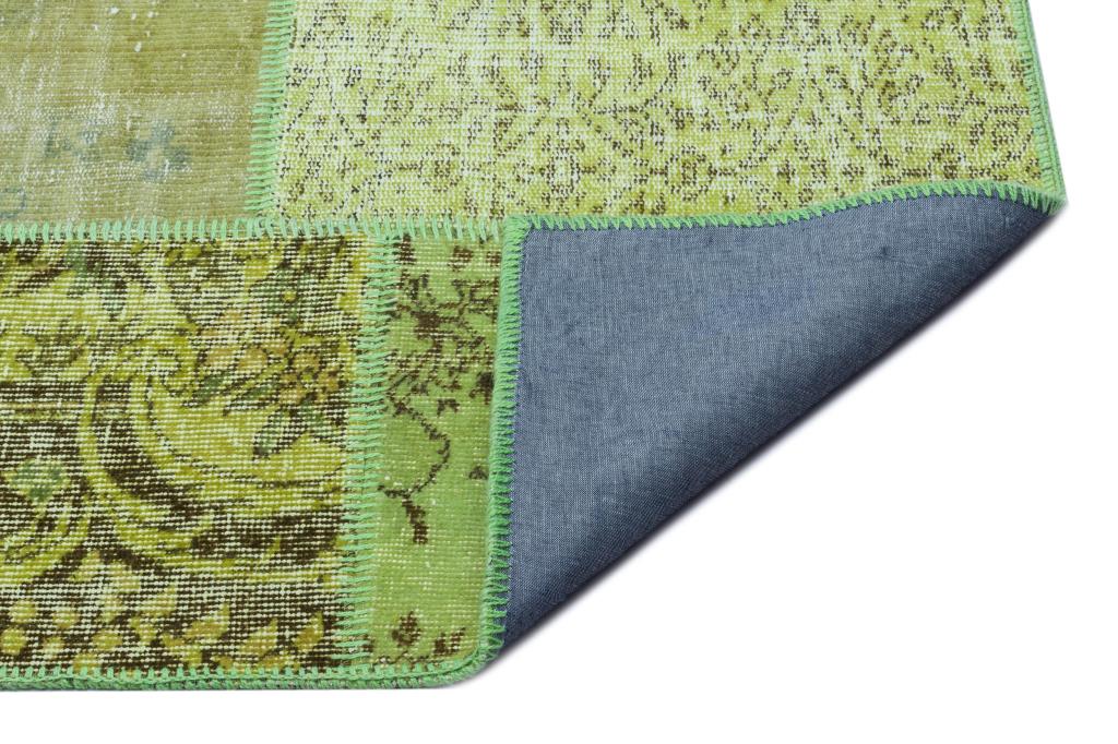 Apex Patchwork Halı Yeşil 26422 160 x 232 cm