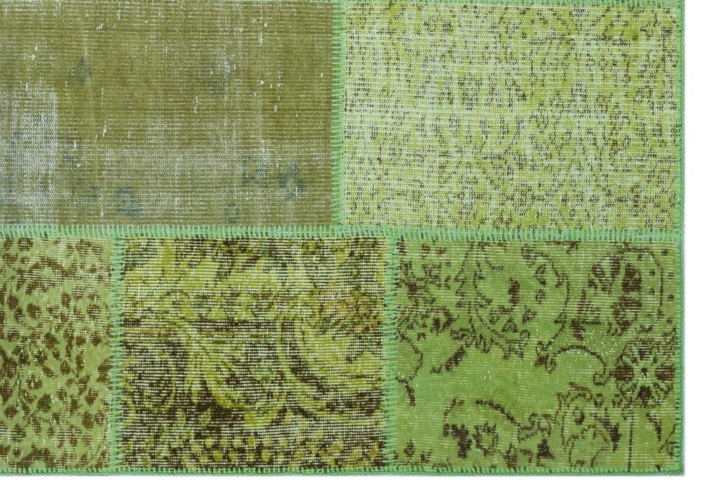 Apex Patchwork Halı Yeşil 26422 160 x 232 cm