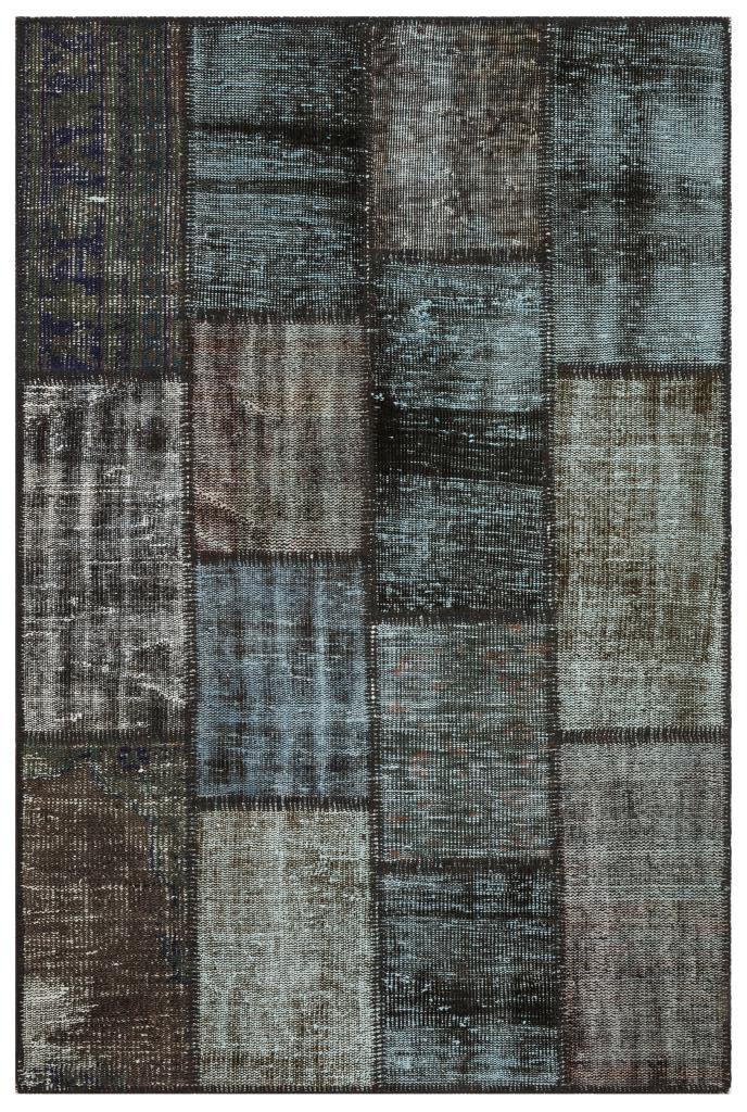 Apex Patchwork Unique Gri 35383 120 x 181 cm