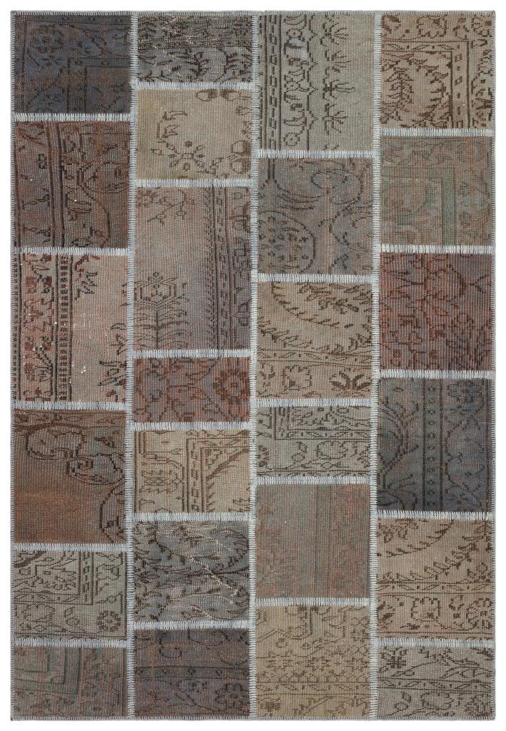 Apex Patchwork Unique Gri 35451 162 x 234 cm