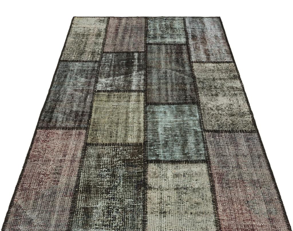 Apex Patchwork Unique Gri 35567 120 x 179 cm