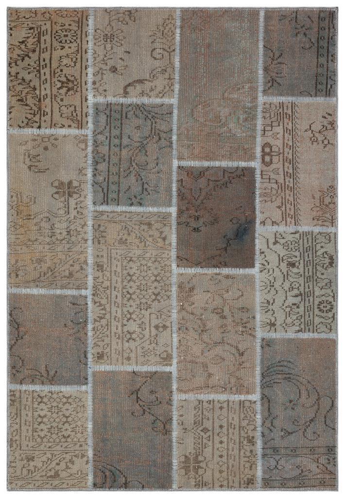 Apex Patchwork Unique Gri 35850 161 x 233 cm