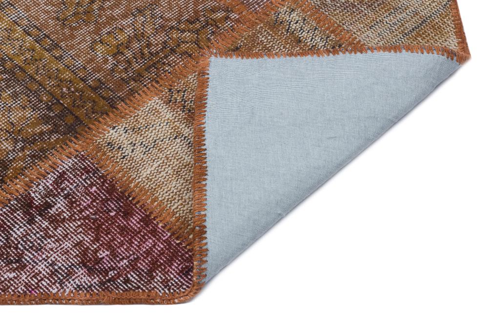 Apex Patchwork Unique Kahve 31110 120 x 180 cm