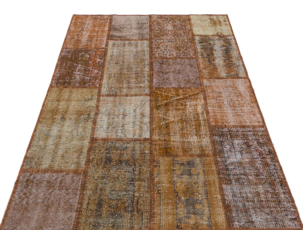 Apex Patchwork Unique Kahve 31217 120 x 180 cm