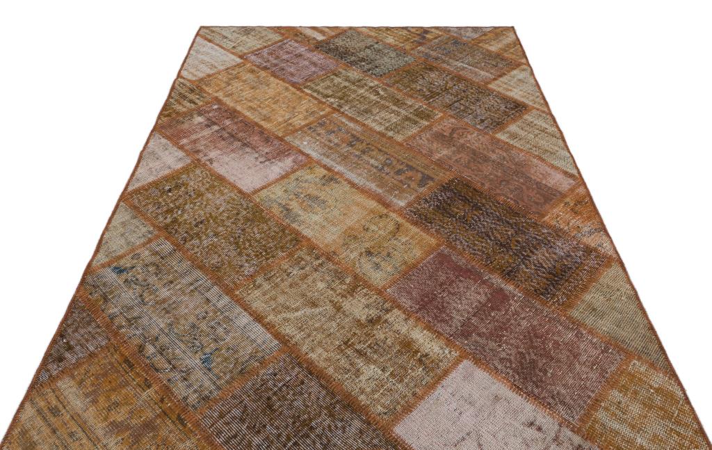 Apex Patchwork Unique Kahve 31292 160 x 230 cm