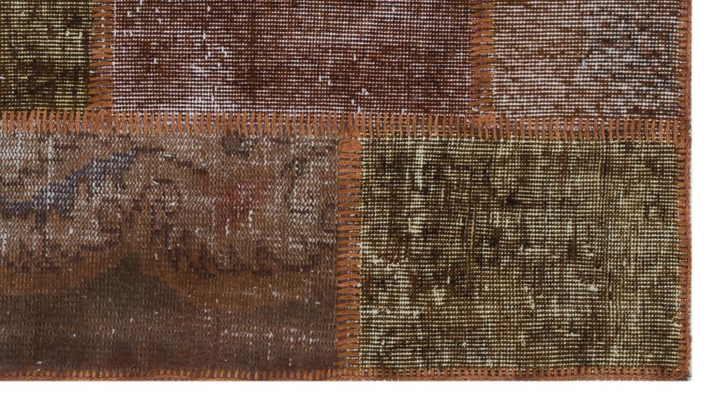 Apex Patchwork Unique Kahve 31418 80 x 150 cm