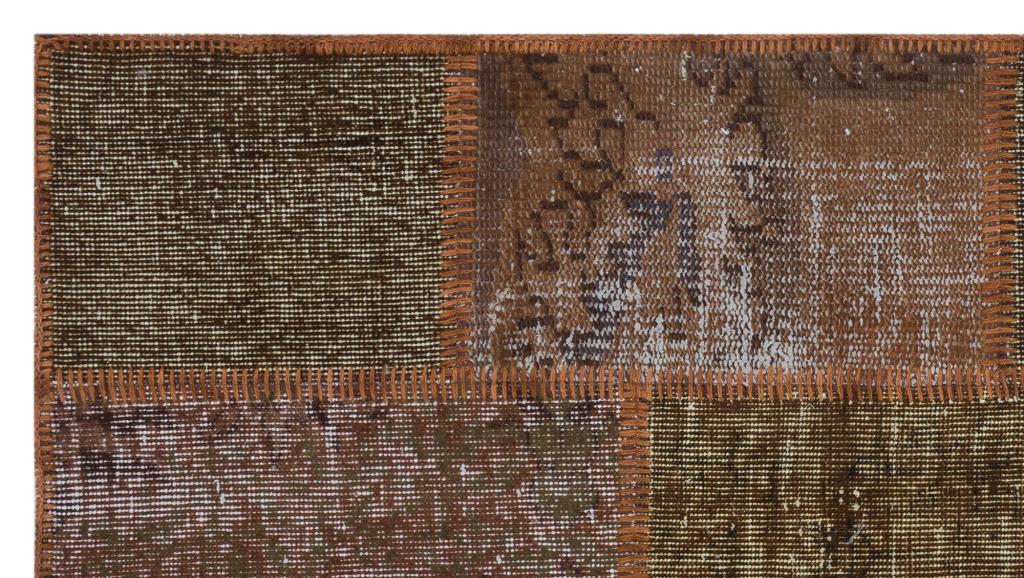 Apex Patchwork Unique Kahve 31418 80 x 150 cm