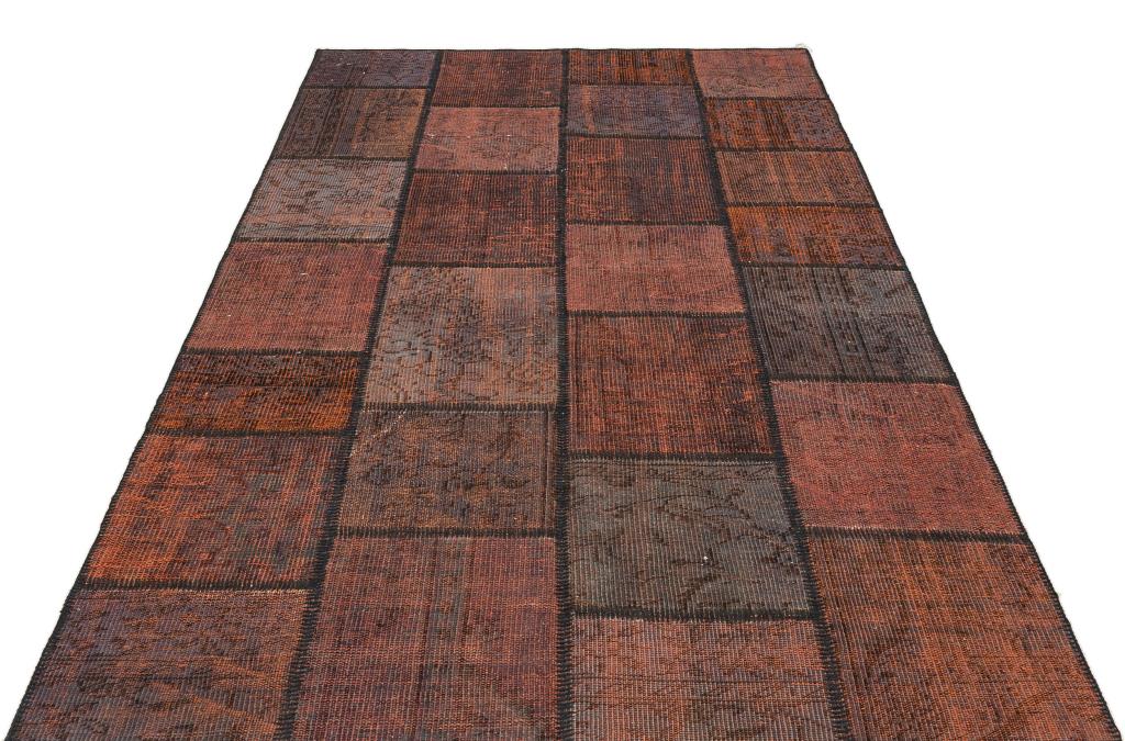 Apex Patchwork Unique Kahve 35856 161 x 232 cm