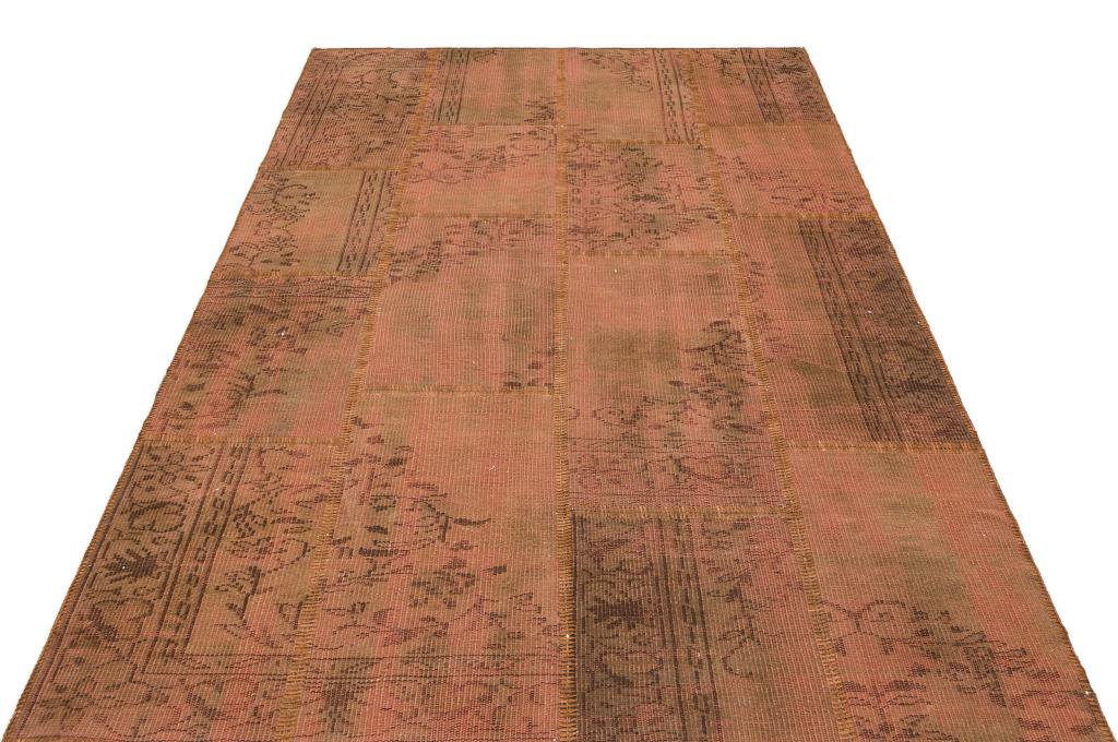 Apex Patchwork Unique Kahve 35883 162 x 233 cm