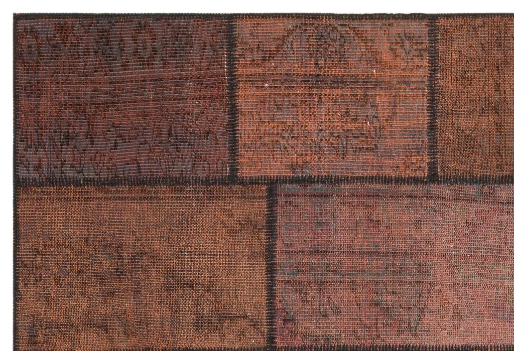 Apex Patchwork Unique Kahve 35884 159 x 232 cm