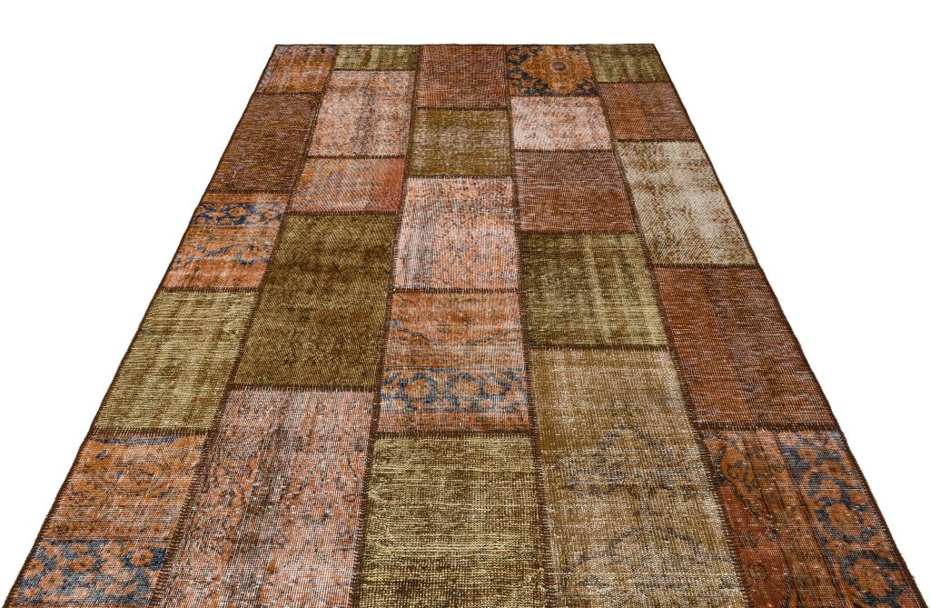 Apex Patchwork Unique Kahve 36164 190 x 281 cm