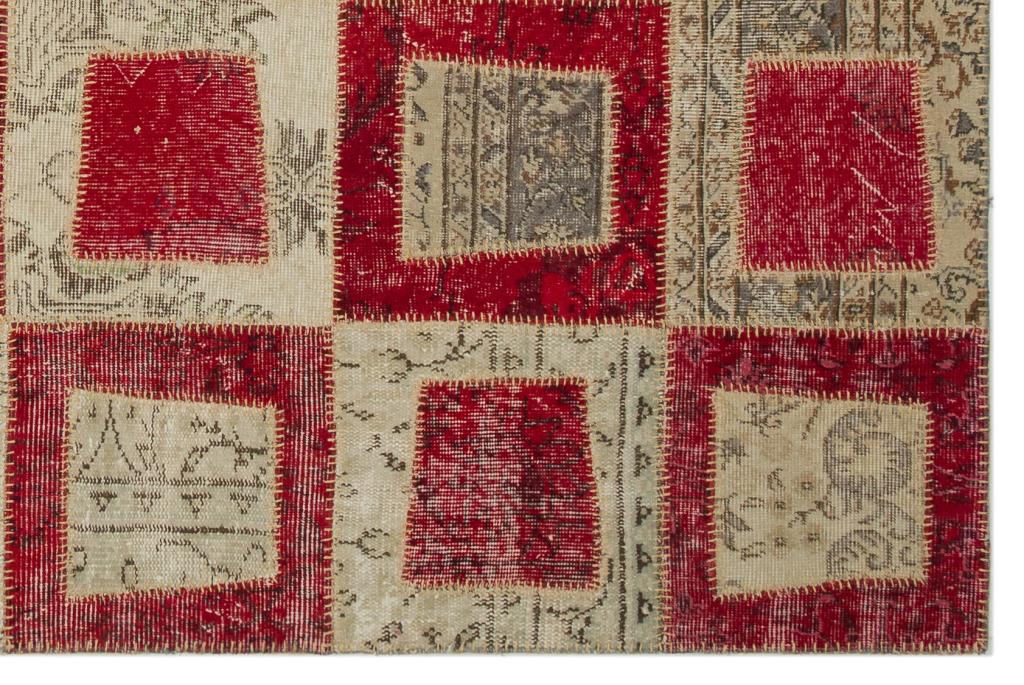 Apex Patchwork Unique Kırmızı 21557 160 x 233 cm