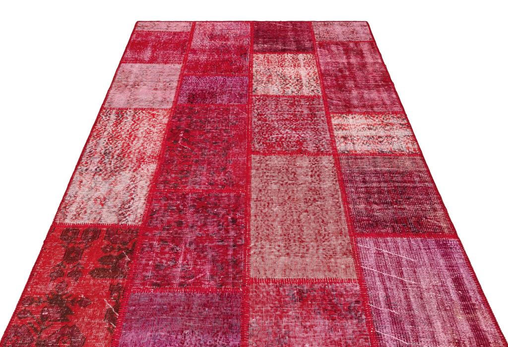 Apex Patchwork Unique Kırmızı 35836 159 x 227 cm