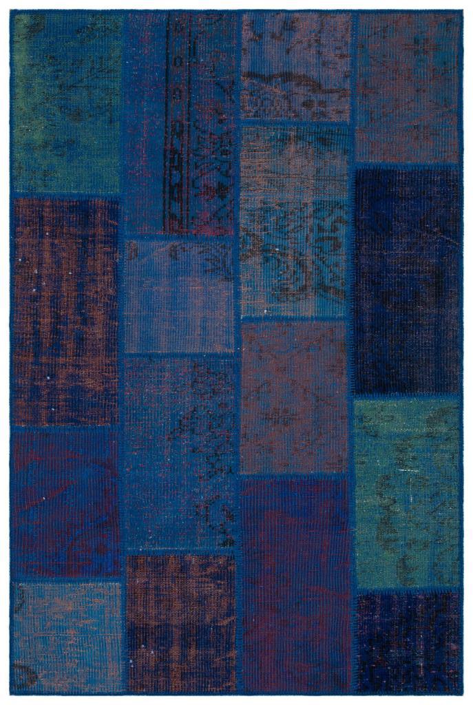 Apex Patchwork Unique Mavi 33129 120 x 180 cm