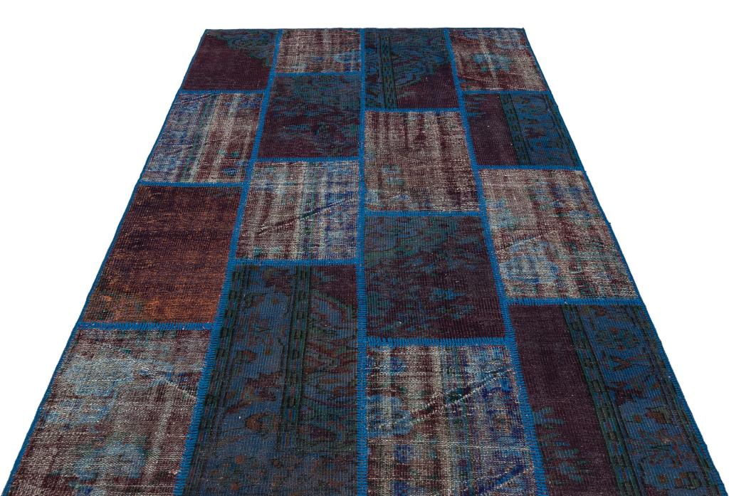 Apex Patchwork Unique Mavi 35452 162 x 233 cm