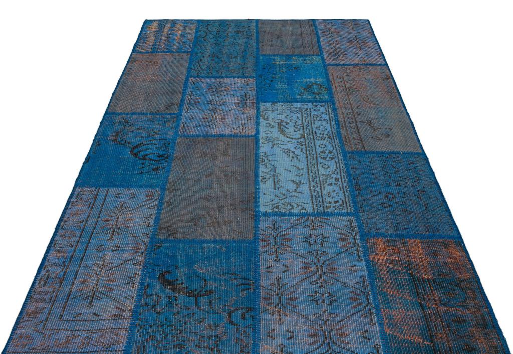 Apex Patchwork Unique Mavi 35474 162 x 232 cm