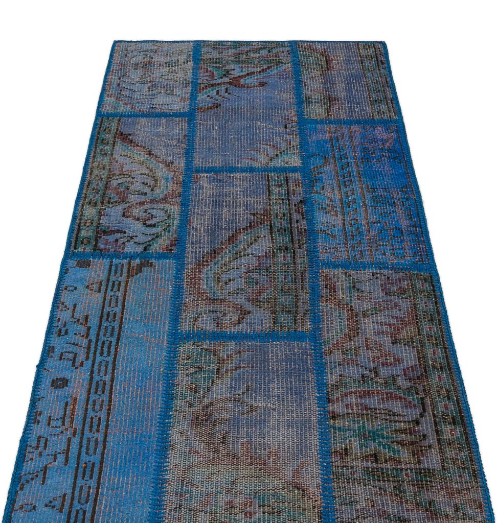 Apex Patchwork Unique Mavi 35550 82 x 151 cm