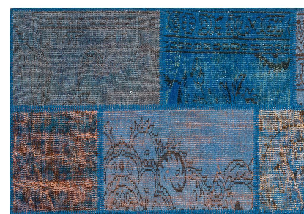 Apex Patchwork Unique Mavi 35830 163 x 232 cm