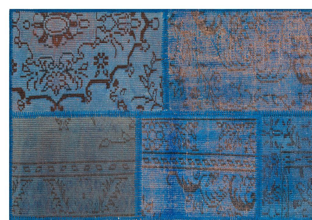 Apex Patchwork Unique Mavi 35871 162 x 231 cm