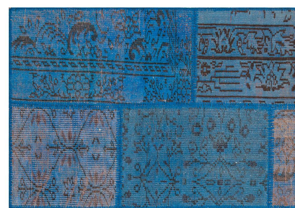 Apex Patchwork Unique Mavi 35887 162 x 231 cm