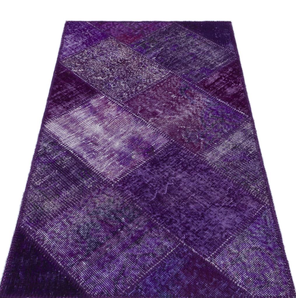 Apex Patchwork Unique Mor 31381 80 x 150 cm