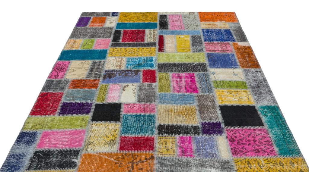 Apex Patchwork Unique Multi Naturel 20641 170 x 236 cm
