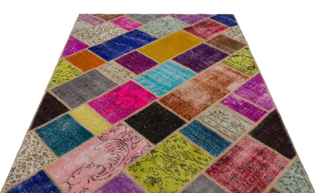 Apex Patchwork Unique Multi Naturel 21001 161 x 231 cm