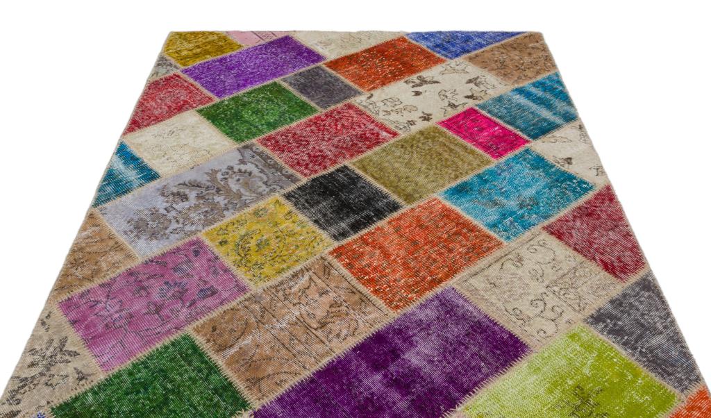 Apex Patchwork Unique Multi Naturel 21009 163 x 228 cm