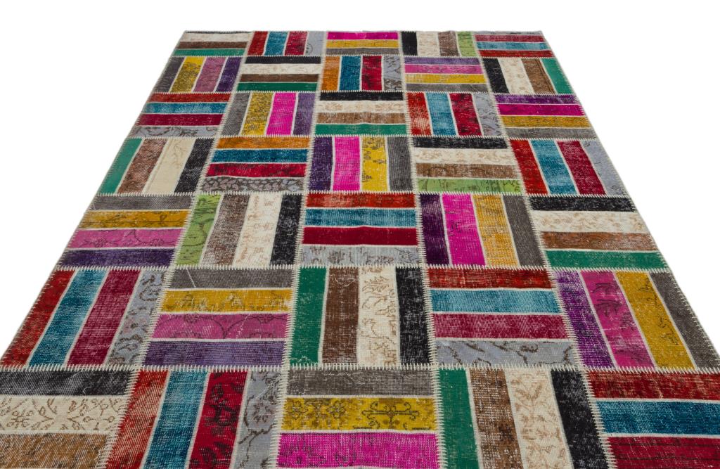 Apex Patchwork Unique Multi Naturel 21049 202 x 281 cm