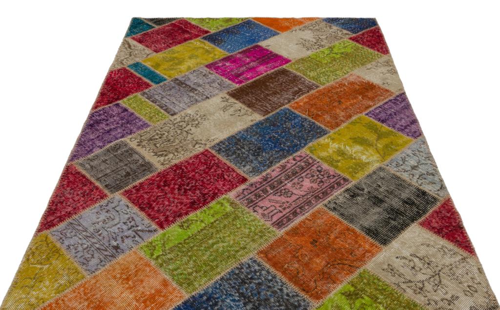 Apex Patchwork Unique Multi Naturel 21610 160 x 233 cm