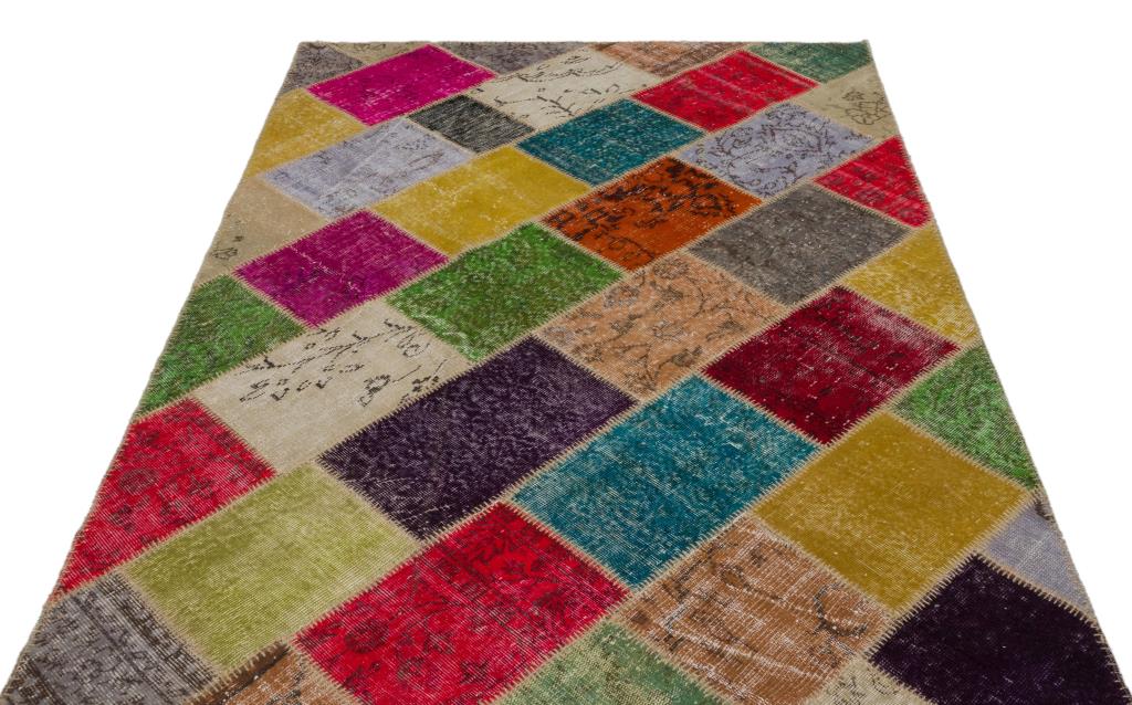 Apex Patchwork Unique Multi Naturel 21618 160 x 233 cm