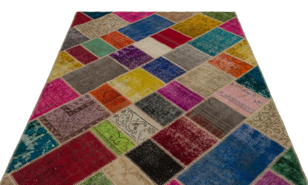 Apex Patchwork Unique Multi Naturel 21621 160 x 233 cm