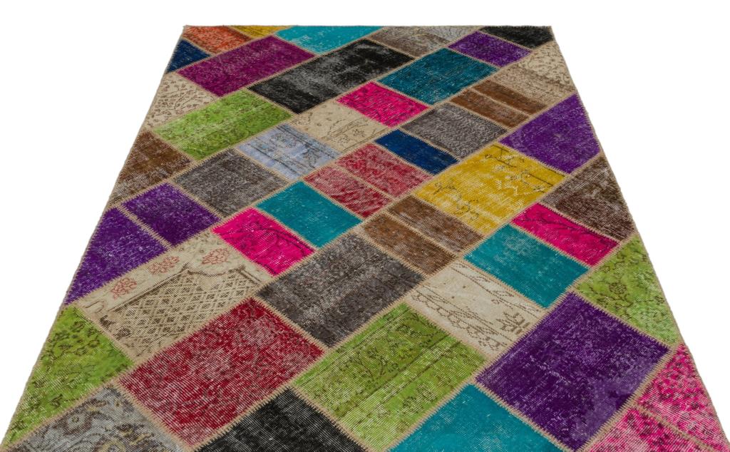 Apex Patchwork Unique Multi Naturel 21628 160 x 233 cm