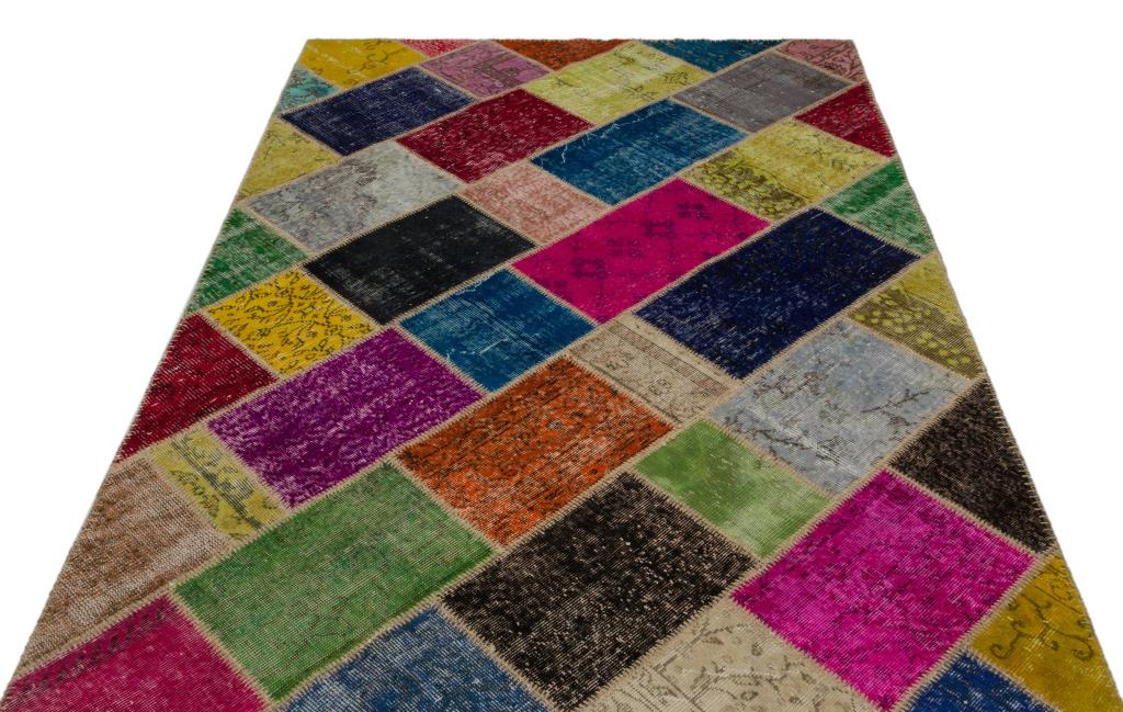 Apex Patchwork Unique Multi Naturel 21635 160 x 233 cm