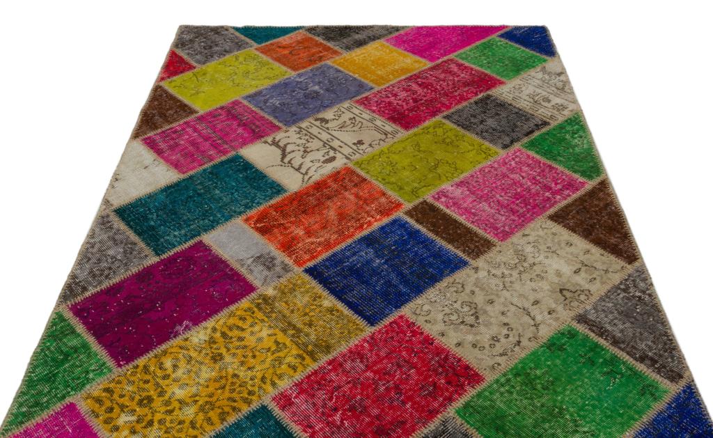 Apex Patchwork Unique Multi Naturel 21638 160 x 233 cm