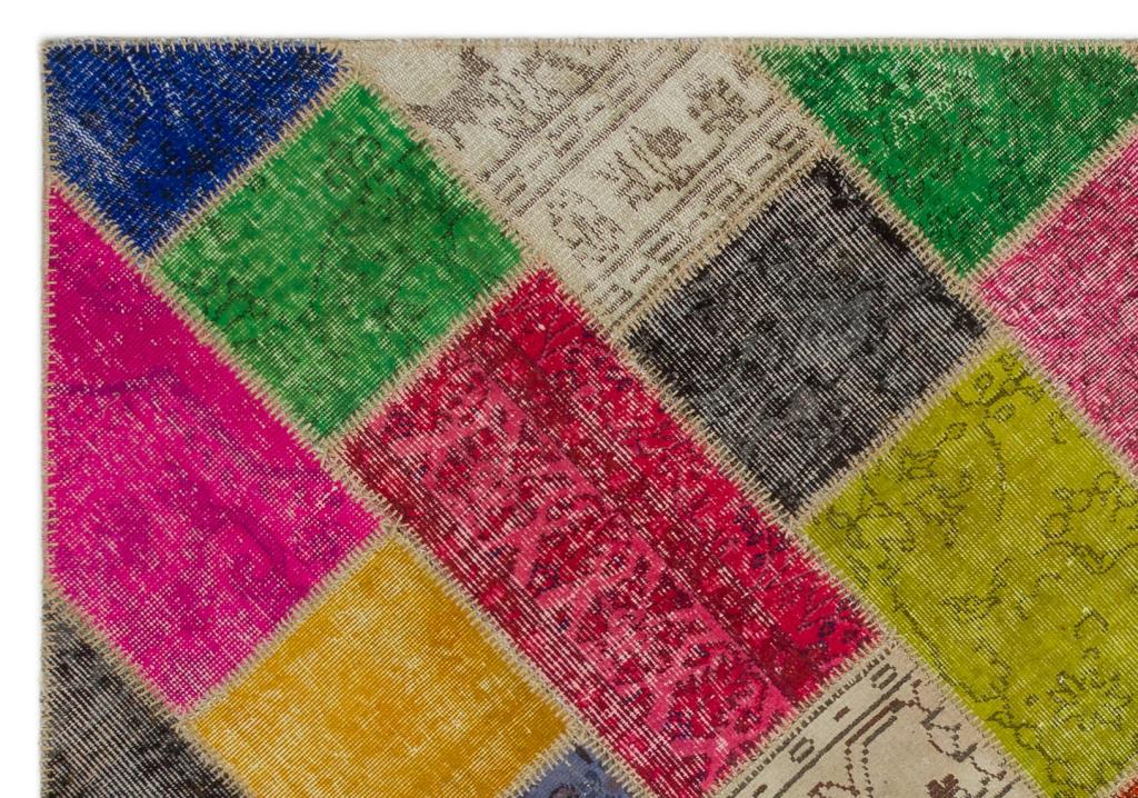 Apex Patchwork Unique Multi Naturel 21638 160 x 233 cm