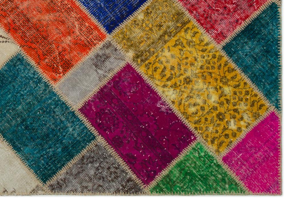 Apex Patchwork Unique Multi Naturel 21638 160 x 233 cm