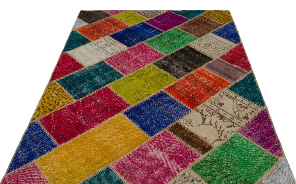Apex Patchwork Unique Multi Naturel 21662 160 x 233 cm