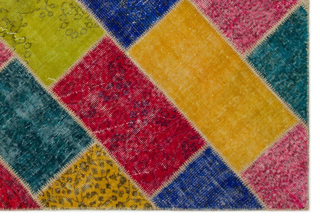 Apex Patchwork Unique Multi Naturel 21662 160 x 233 cm