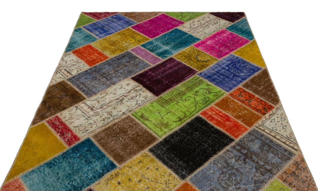 Apex Patchwork Unique Multi Naturel 21665 160 x 233 cm
