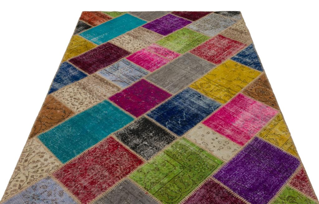 Apex Patchwork Unique Multi Naturel 21667 160 x 233 cm