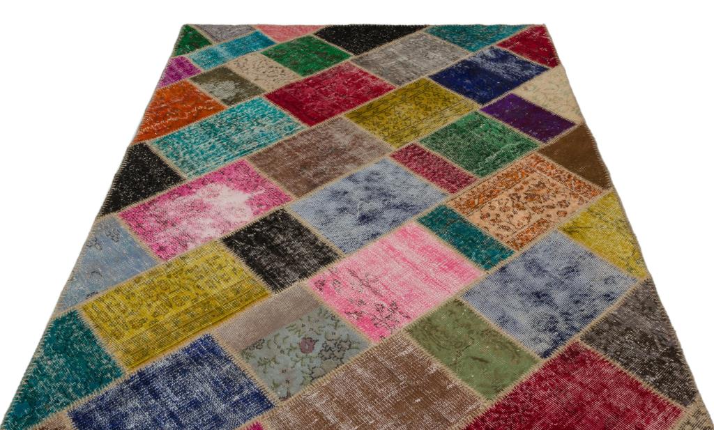 Apex Patchwork Unique Multi Naturel 21668 160 x 233 cm