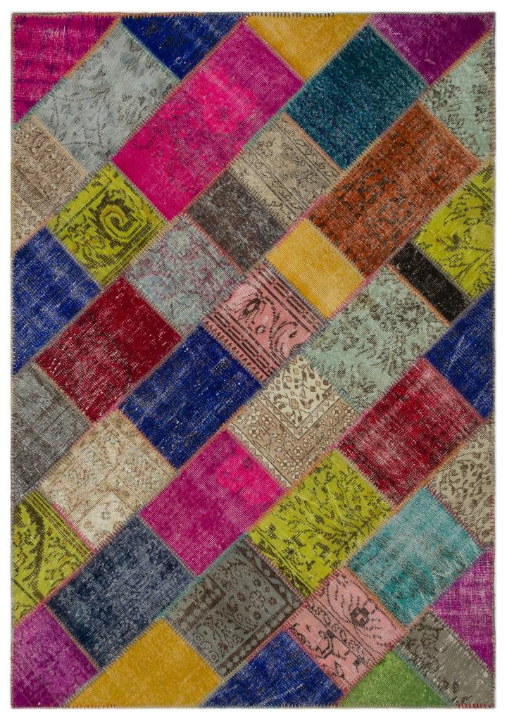 Apex Patchwork Unique Multi Naturel 21675 160 x 233 cm