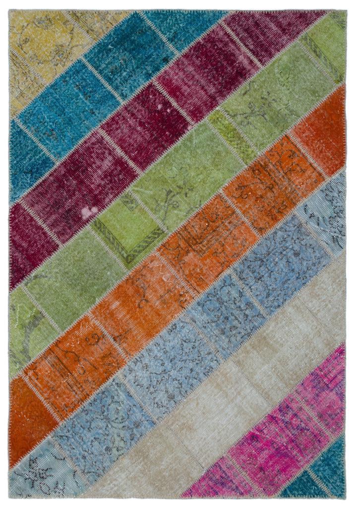 Apex Patchwork Unique Multi Naturel 21955 160 x 230 cm