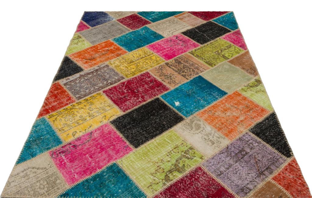 Apex Patchwork Unique Multi Naturel 22020 160 x 230 cm