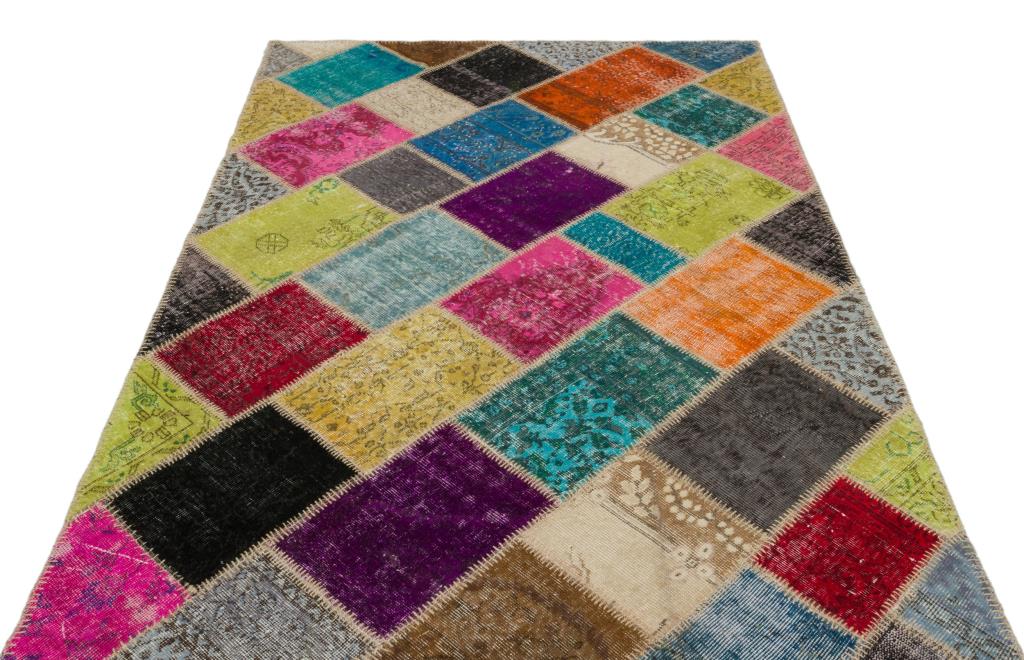 Apex Patchwork Unique Multi Naturel 22037 160 x 230 cm