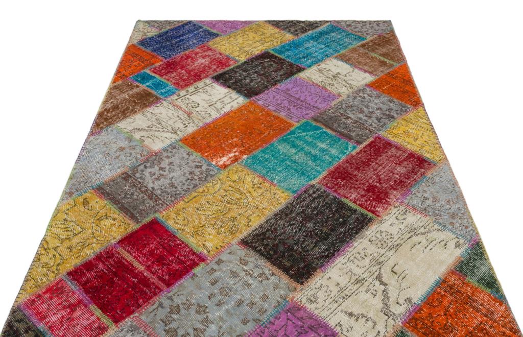 Apex Patchwork Unique Multi Naturel 22039 160 x 230 cm