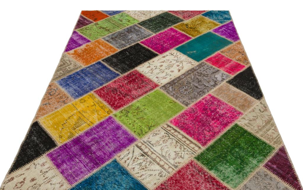 Apex Patchwork Unique Multi Naturel 22042 160 x 230 cm