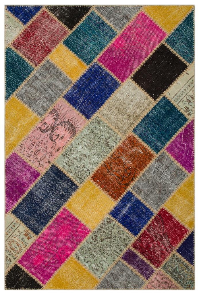 Apex Patchwork Unique Multi Naturel 22053 160 x 230 cm