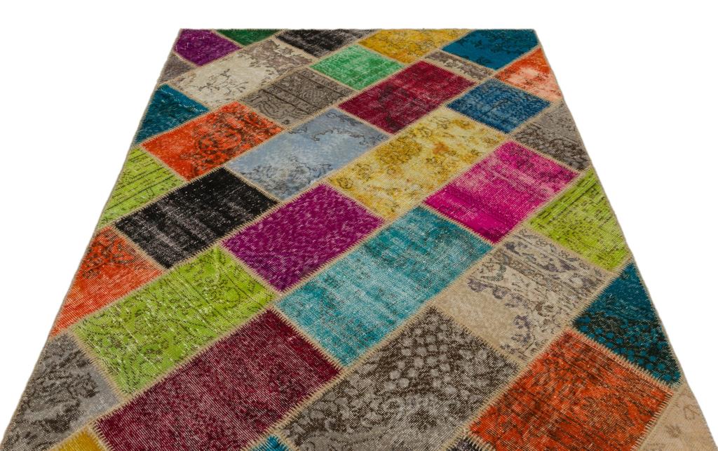 Apex Patchwork Unique Multi Naturel 22056 160 x 230 cm